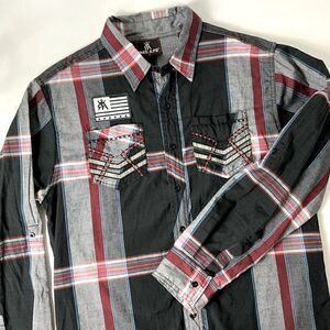 Men’s Red Ape button down shirt